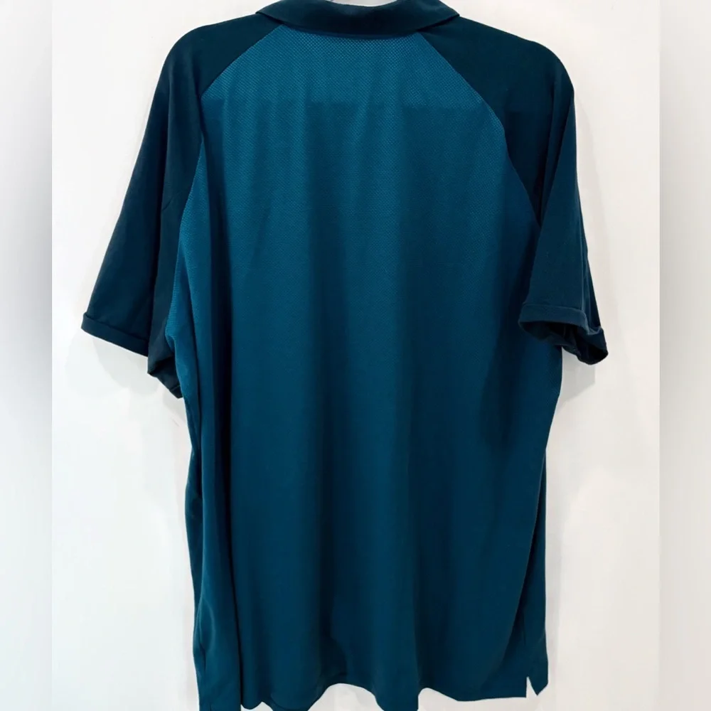 Nike Golf Men Dri Fit Short Sleeve Blue
Cotton Blend Polo Shirt Nike Logo Sz XXL - Picture 2 of 5